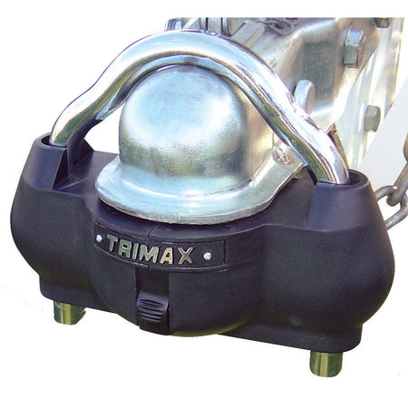 TRIMAX Trimax UMAX100 Premium Universal Unattended Coupler Lock With Shackle - Dual Purpose Steel UMAX100